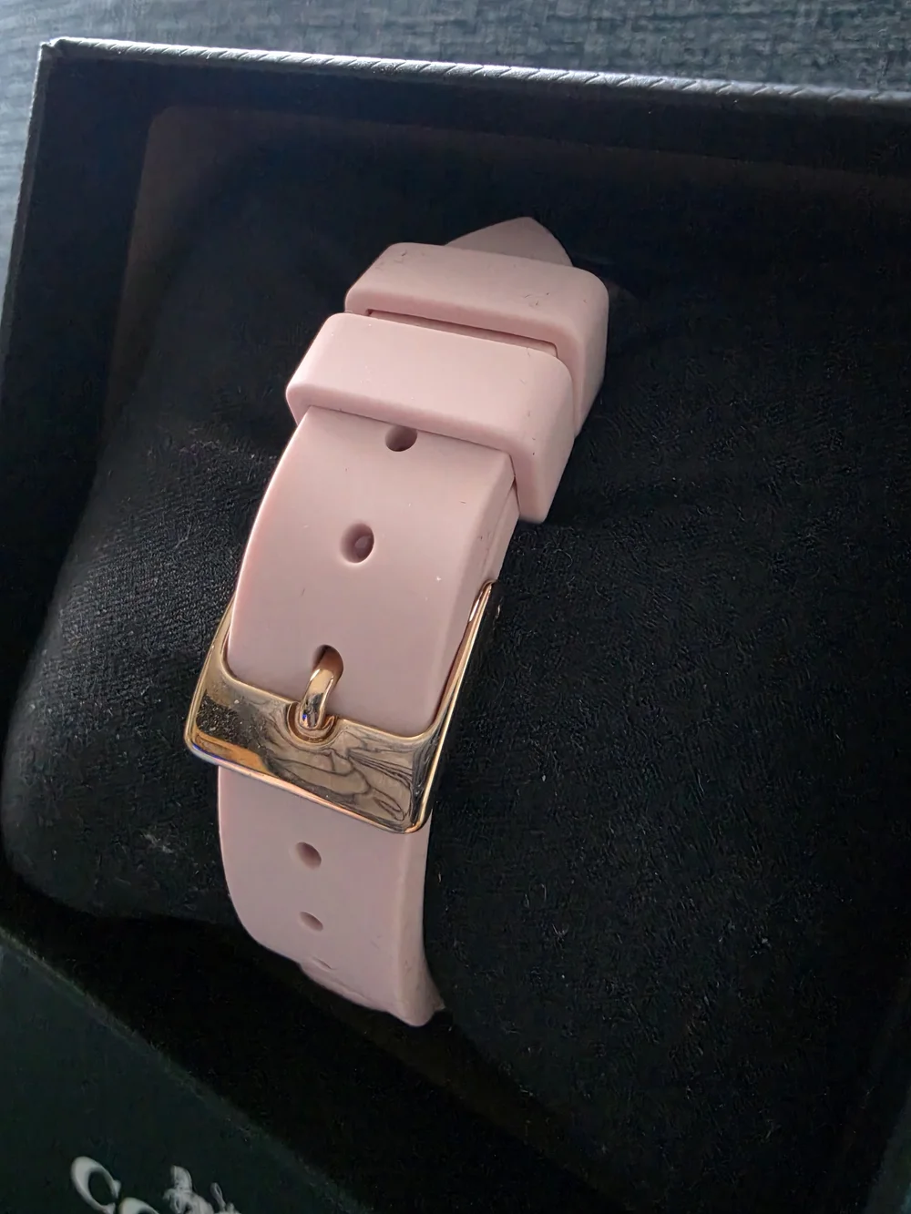 Coach Women's Pink Silicone Strap Watch - Rose Gold Case - Picture 3 of 10